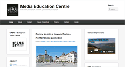 Desktop Screenshot of mediaeducationcentre.eu